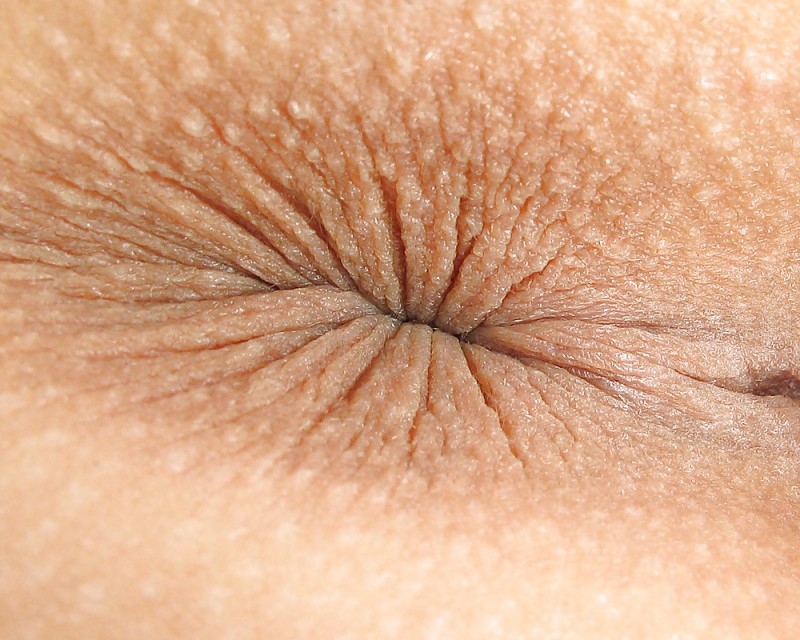 Ass hole up close