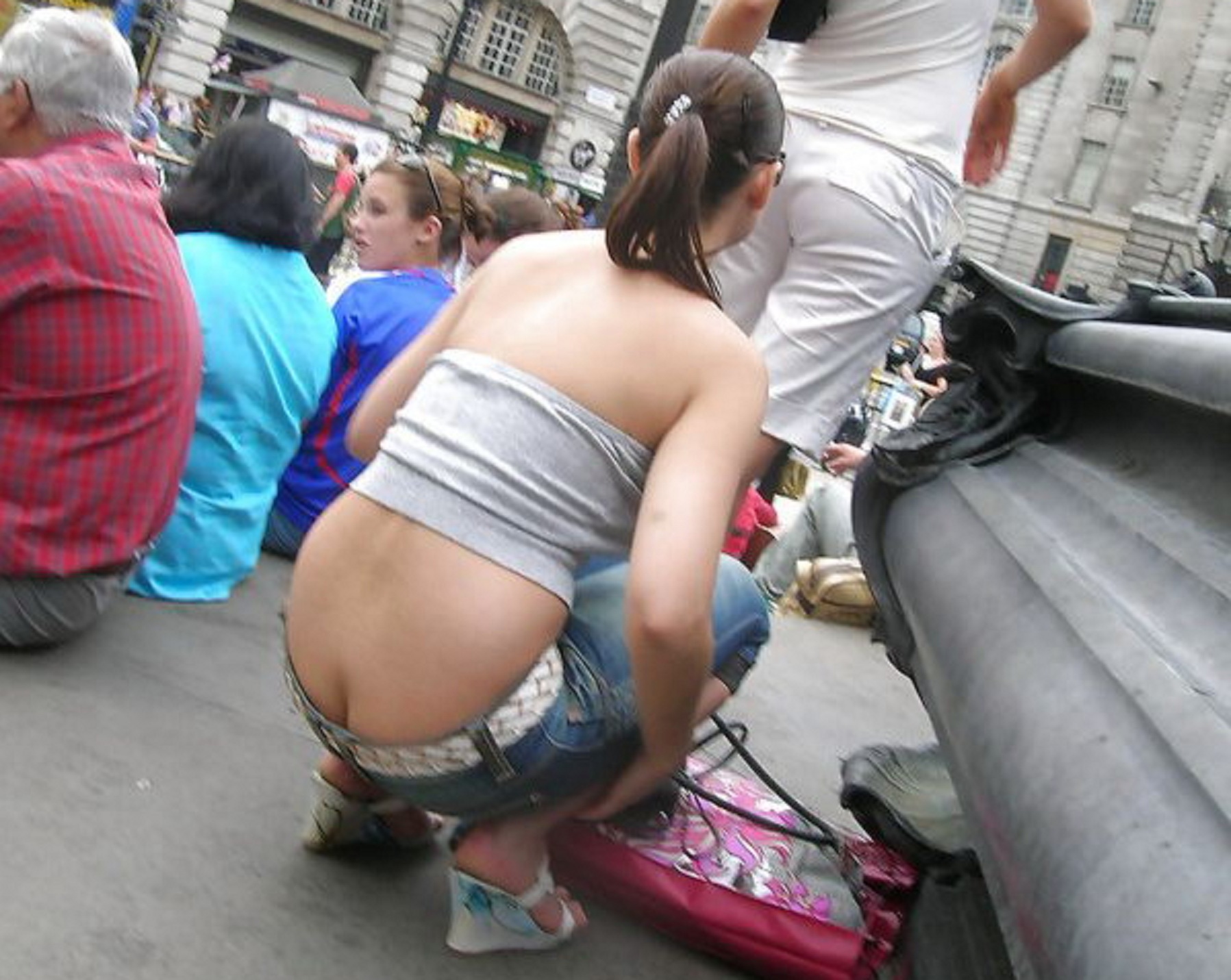 Public buttcrack - best adult videos and photos